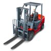 Heli 2-3.8T IC Forklift Side View